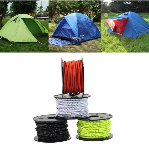 

muqgew paracord travel tent rope portable camping fishing elastic hook rope muti-purpose outdoor sport pedernal supervivencia