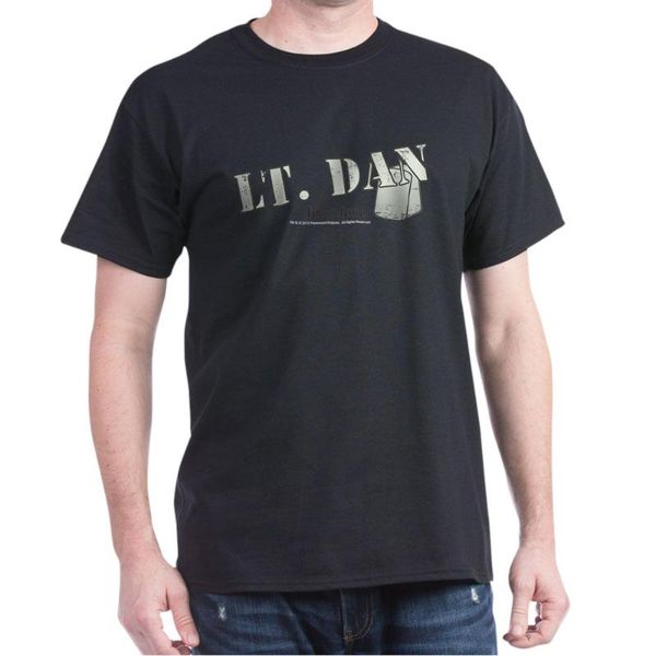 

lt.dan t-shirt forrest, White;black