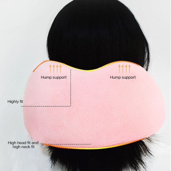 

u-shaped pillows travel neckrest travel memory foam folding slow rebound train plane pillow