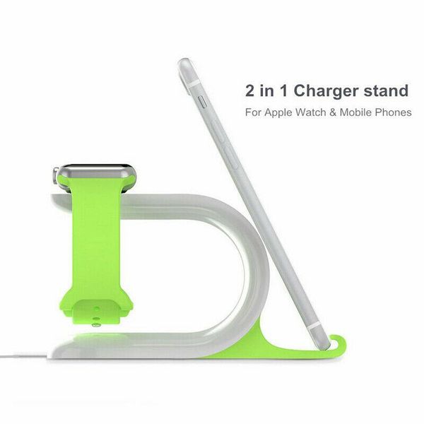

universal multi-function tablet stand bracket smart silicone charging stand holder for iphone tablet watch tablet pc accessories