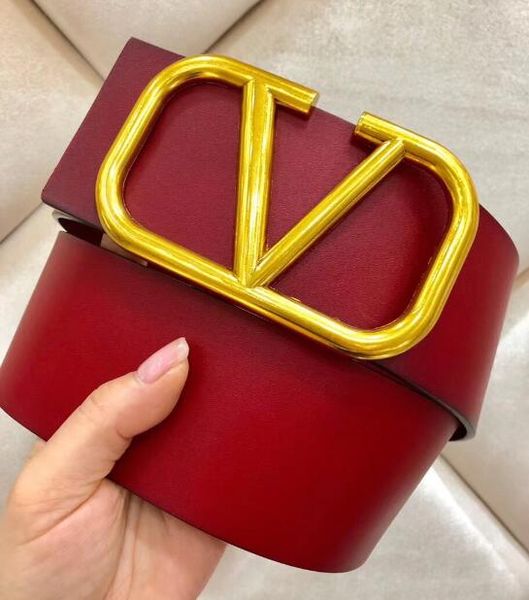 

hommes valentino belt летняя мода женский кожаный пояс золотые буквы большая пряжка гладкая пряжка широкий пояс ширина полосы пропускания 7, Blue;gray