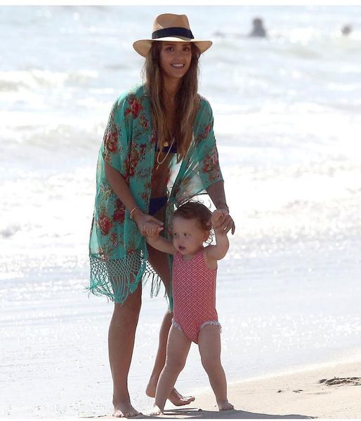 

women chiffon tassel designer cover-ups summer beach female flower green rush guards clothes, White;black