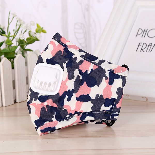 

высокое качество creative design случайный цвет рм2,5 защитные anti dust cotton face mouth маска с клапаном