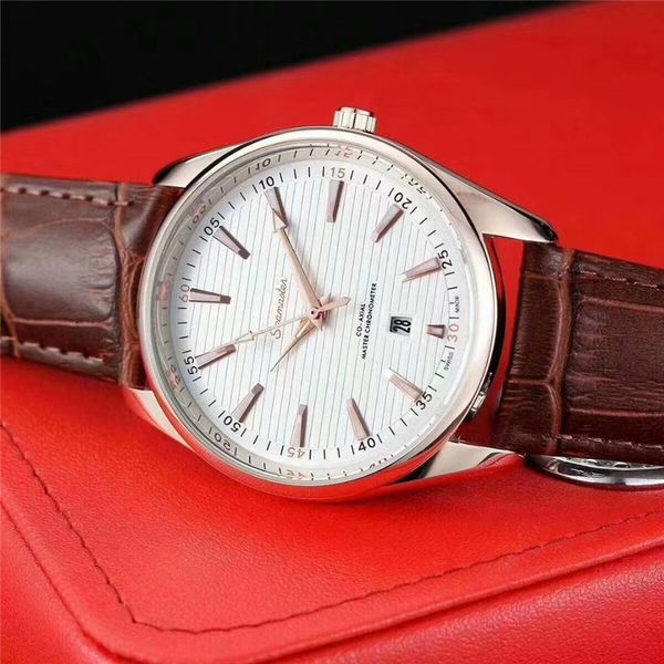 

Топ Модный Бренд Кожа LUXURY Женщины МУЖСКИЕ ЧАСЫ ЧАСЫ Бизнес Повседневная Кварцевы