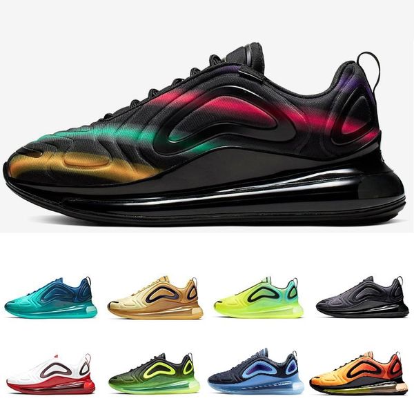 

with box) be true 2020 720 running shoes lava triple white black sunrise sunset throwback future womens mens shoes sneakers us 5.5-11