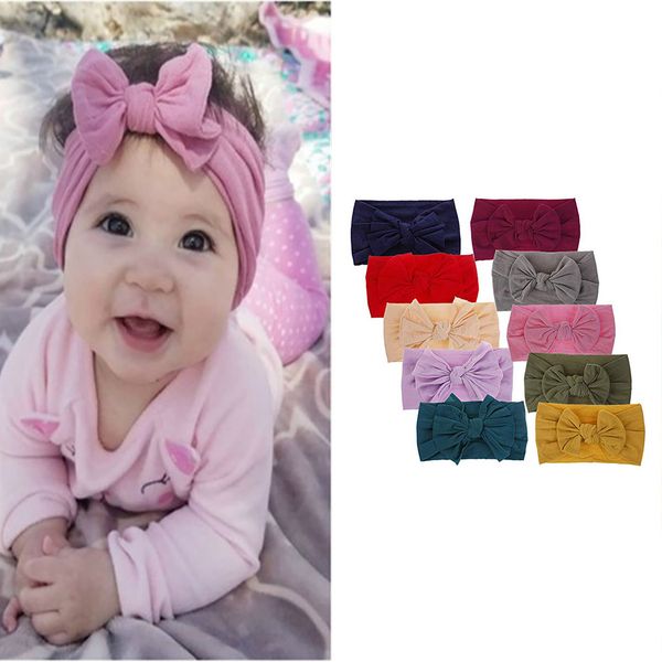 

baby headbands turban knotted, girl's hairbands for newborn,toddler and children