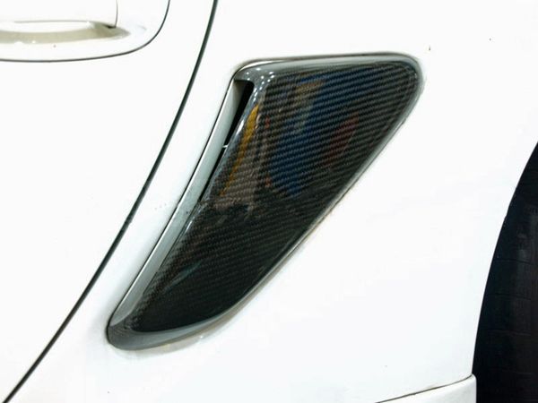 

for carbon fiber 06-11 cayman / boxster 987 side air intakes vents scoops grilles