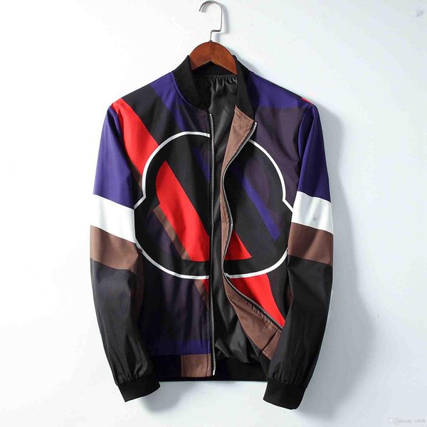 

autumn and winter new men's designer medusa jacket locomotive lapel slim slim brand jacket ladies ski mountaineering windproof winter j, Black;brown