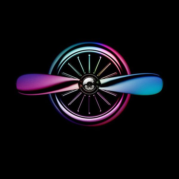 

car air conditioning tuyere propeller shape solid fragrance car accessories for lada kalina granta priora niva largus samara