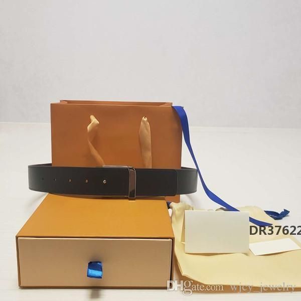 

belts belts for man women belt width 3.8cm 12 styles highly quality with boxdr37622, Black;brown