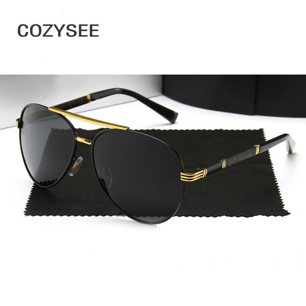 

a polarized sunglasses for men, White;black