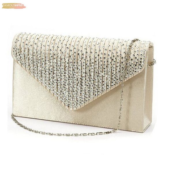 

ladies shoulder bag crossbody bags for women 2020 large evening no zipper satin clutch bag party envelope bag handbag 2n13