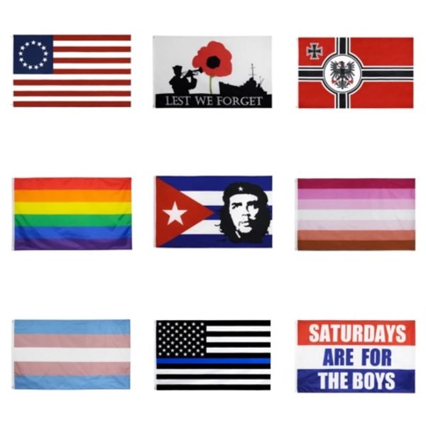 

jeep creep car flag 3*5ft (90cm*150cm) polyester flag banner decoration flying home & garden flag festive gifts#896