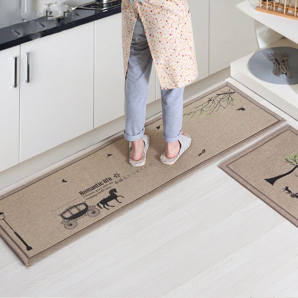 

50x80cm+50x160cm/set doormat non-slip kitchen carpet/bath mat home entrance floor mat hallway area rugs kitchen