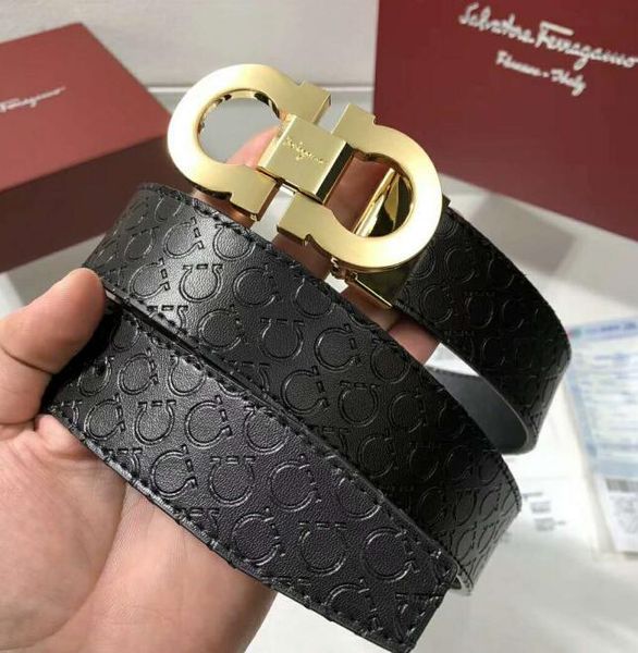 

2020 men's belts buckle genuine leather belts for men designer mens belt women waist belts ing, Black;brown