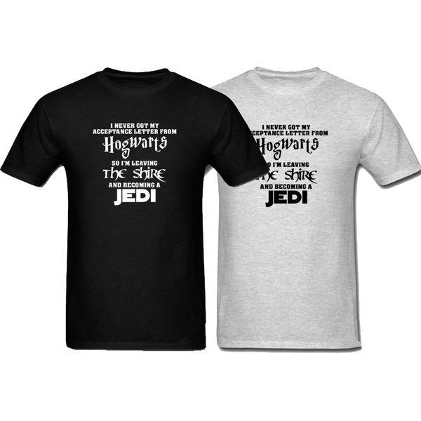 

mens summer t shirts letter printed mens fashion hogwarts lord of the rings jed wars designer t shirt short sleeve s-3xl, White;black