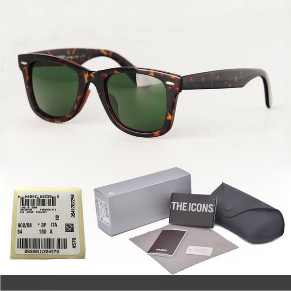 

retro sun glasses man women sunglasses plank frame metal hinge eyewear glass lens oculos de sol gafas with retail cases and label, White;black
