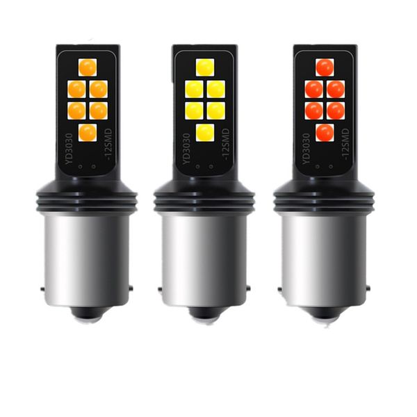 

1pcs auto led1156 p21w ba15s 1157 p21/5w bay15d t20 w21w 7440 w21/5w 7443 bau15s 12smd turn signal reversing light brake light