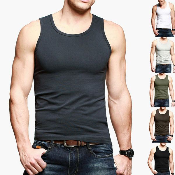 

gym mens fitness holiday outdoor workout man cool tank men, White;black