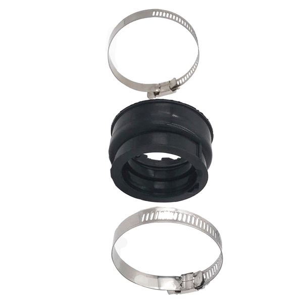 

rubber carburetor intake joint boot/carb manifold adapter, durable fit for yamaha/grizzly 660 yfm660f