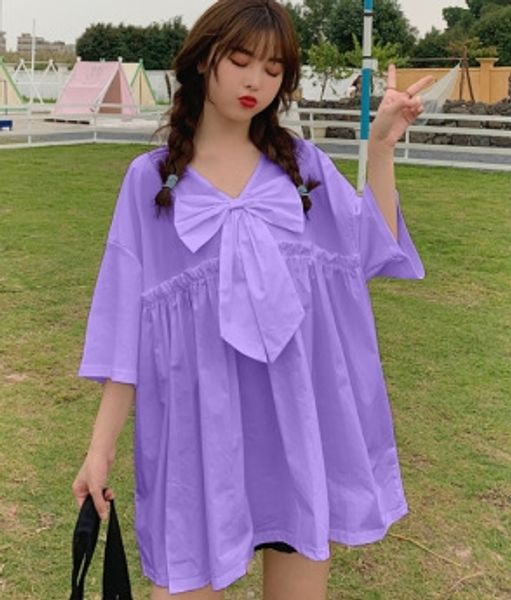 

hollowed-out bowknot hort-leeved women' wear s hollowed-out bowknot short-sleeved t-shirt women's butterfly t-shirt butterfly wear, White