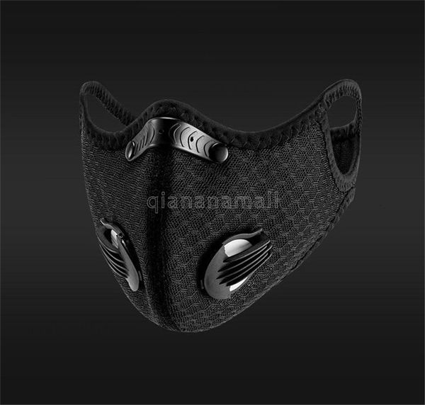 

outdoor cycle mask dhl fedex shipping in stock wholesale adults rem pm2.5 face mask 5 layers antidust mask disposable qa