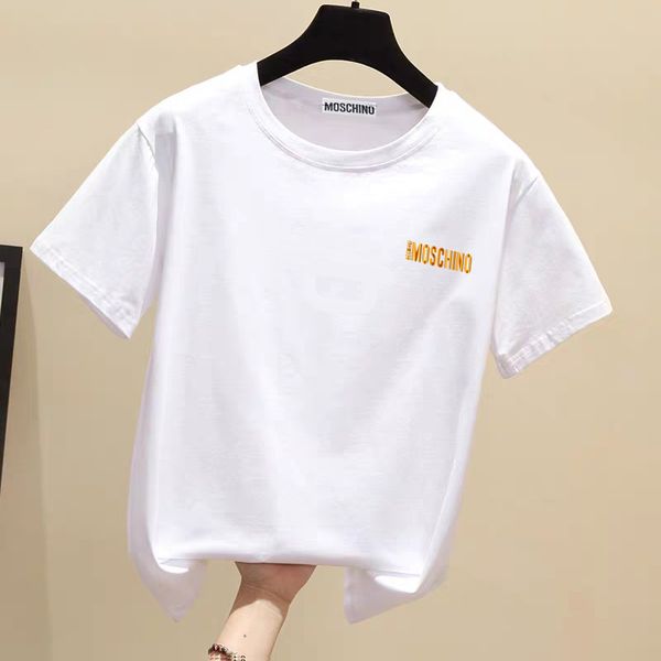 

2019 new cotton classic fashion casual long sleeve joker head pattern printing trend casual women soft, White