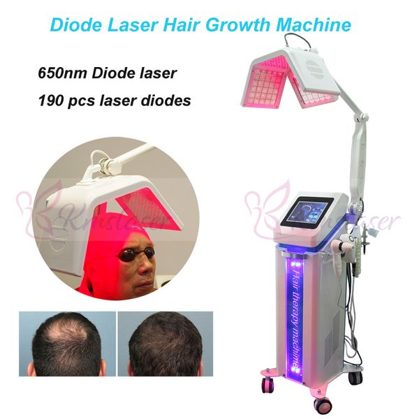 

Диода 650nm роста волос лазера машины красотки обработки потери волос лазера regrowth волос машины красотки