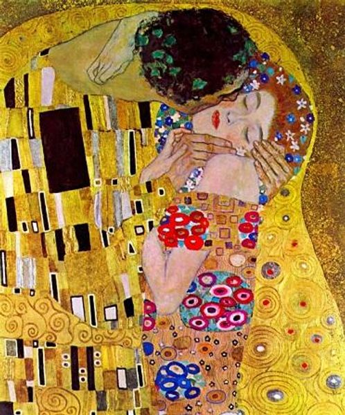 

the kiss by gustav klimt handpainted & hd print famous abstract oil painting on canvas wall art home deco p187