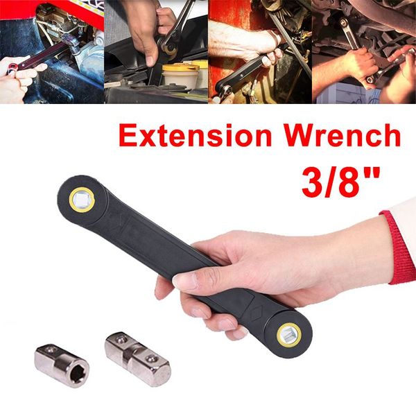 

diy версия портативный универсальный 3/8 " удлинительный ключ домашний diy автомобиль автомобильный инструмент для ремонта или 1 пара адапте