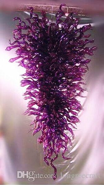 

large luxury italy wine purple lamps lights chandeliers hand blown glass chandeliers and suspension l decor