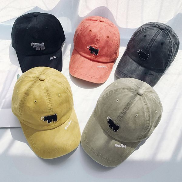 

новый промытый хлопок бейсболка 2019 snapback hat для мужчин женщин папа шляпа вышивка повседневная крышка casquette хип-хоп cap, Black;white