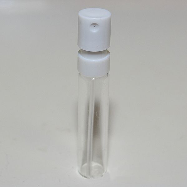 

2ml transparent glass mini perfume atomizer fine mist spray bottle small perfume sample vials dhl ing