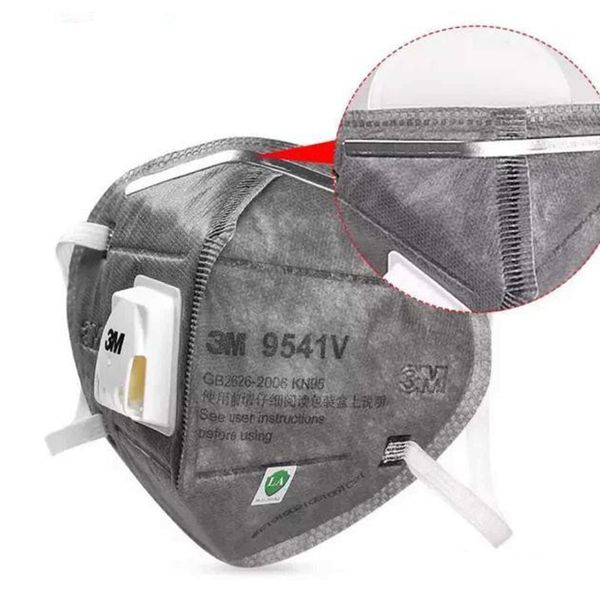

в наличии 20шт 3m 9541v маски pm2. 5 kn95 обновленный n95 частичный респиратор пылезащитная маска с прохладным клапаном потока дышащая маска