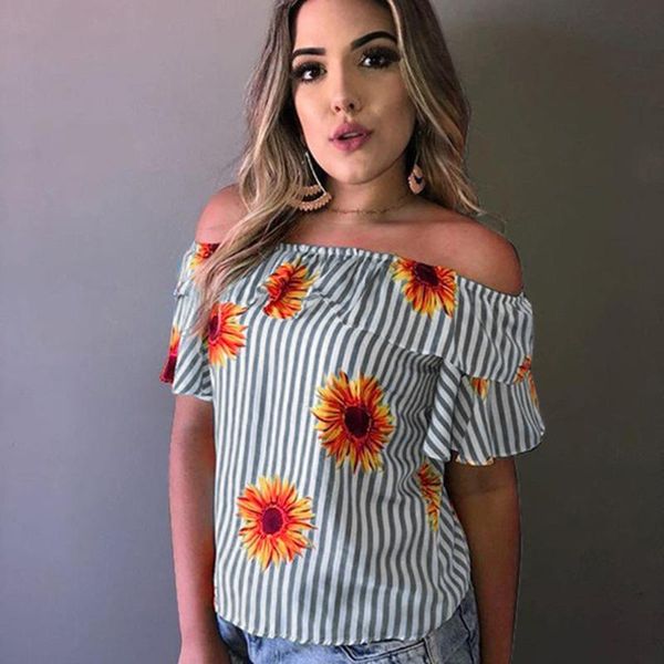 

summer striped blouse women 2020 vintage short sleeve women blouses ladies for clothes blusas mujer de moda 2020, White