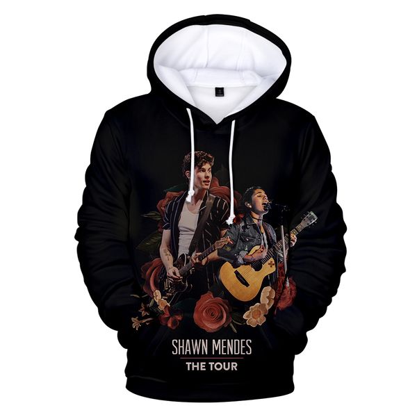 Shawn Mendes Hoodie Size Chart