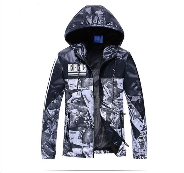 

sudadera adidas зимняя одежда новая весна лето мужская брендовая мода верхняя одежда ветровка мужские тонкие куртки с капюшоном повседневная, Black;brown