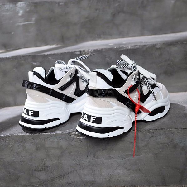 

stylish women running shoes increasing 6cm ins ulzza harajuku sneakers cushioning height platform breathable wave sports walking