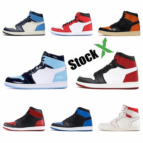 

jumpman 1s basketball shoes athletics sneakers for jordán nakeskin #520