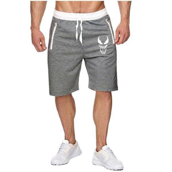 

2020 men's shorts summer mens beach elastic waist shorts cotton casual male breathable board homme joggers clothing, White;black