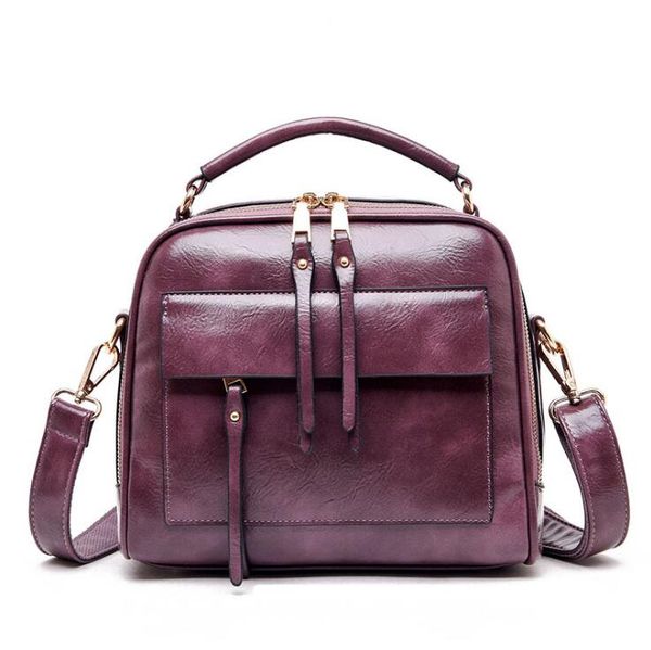 

2020 new trend ladies classic wild simple girl shoulder bag fashion square bag solid color messenger bag selling tassel handbag