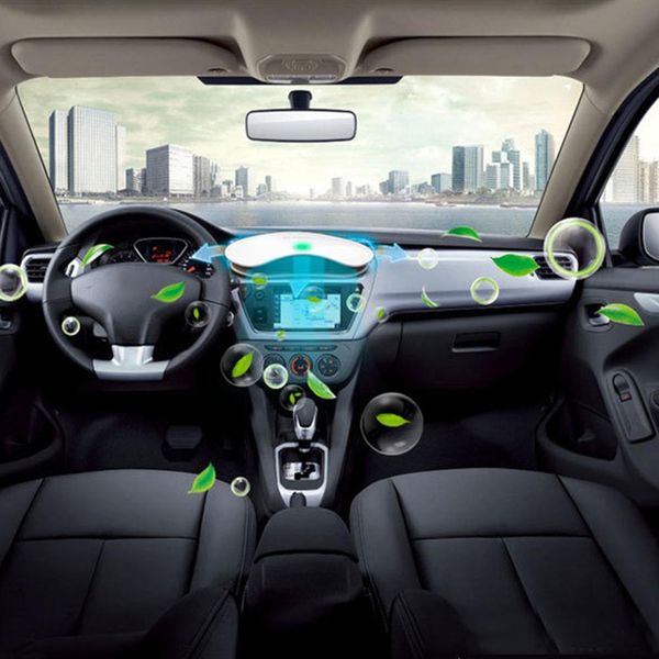 

negative ion car air purifier freshener electric ionizer odor pm2.5 remover