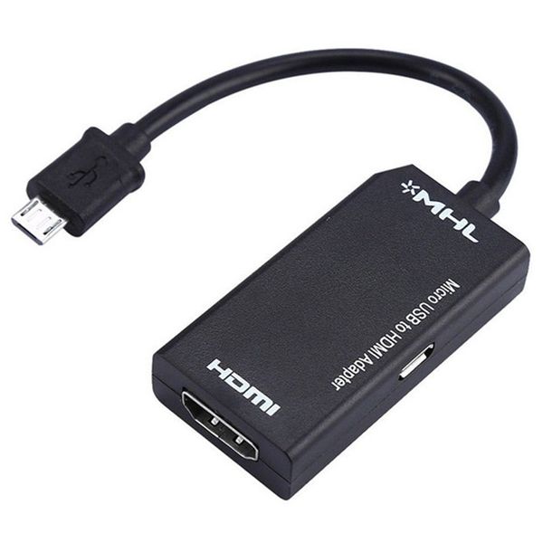 

USB Micro к HDMI TV Out HDTV MHL Адаптер Кабель для телефона или планшета