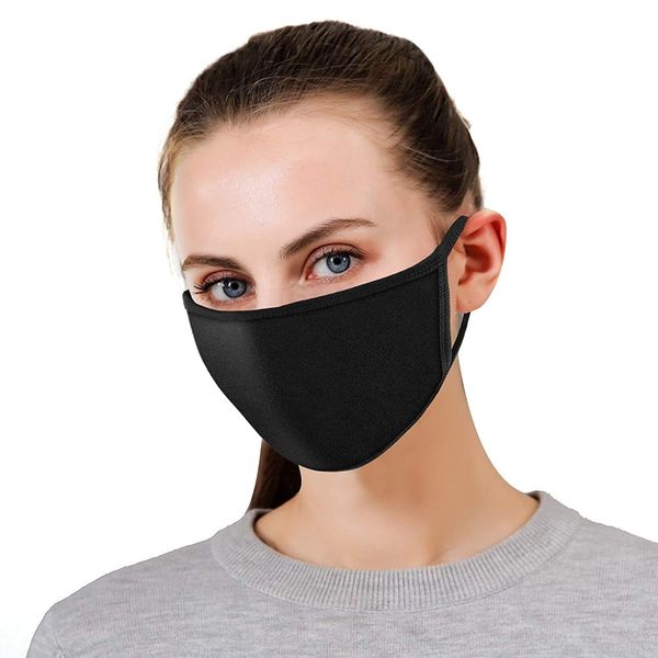 

100% cotton new arrival women men black anti-dust cotton kpop mouth fashion muffle face mouth masks