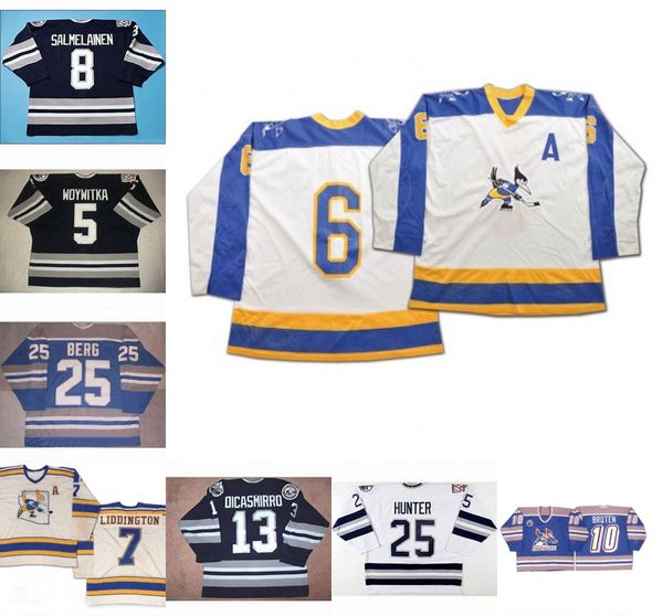 

Edmonton Roadrunners 7 Liddington 6 Rollins 10 Broten 8 Tony Salmelainen 5 Jeff Woywitka 25 JJ Hunter 28 Platt 33 Mikko Luoma Hockey Jersey
