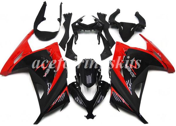 

литьевая форма новый abs мотоцикл полный обтекатели комплект подходит для kawasaki ninja 300 ex300 300r 2013 2014 2015 2016 2017 набор красн