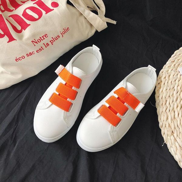 

2019 new style color elastic flat heel dad shoes mesh athletic shoes breathable white slipper 513, Black