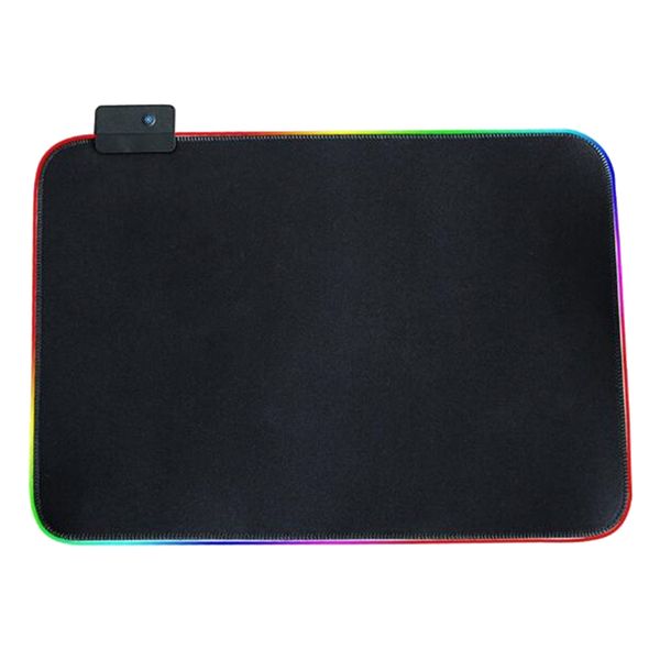 

soft led extended rgb [gaming mouse pad] [14 lighting modes] [ultra thick] usb hub [ for pc gamer