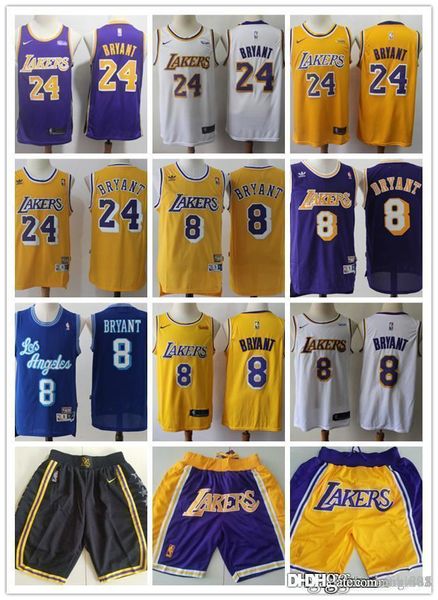 kobe jersey and shorts