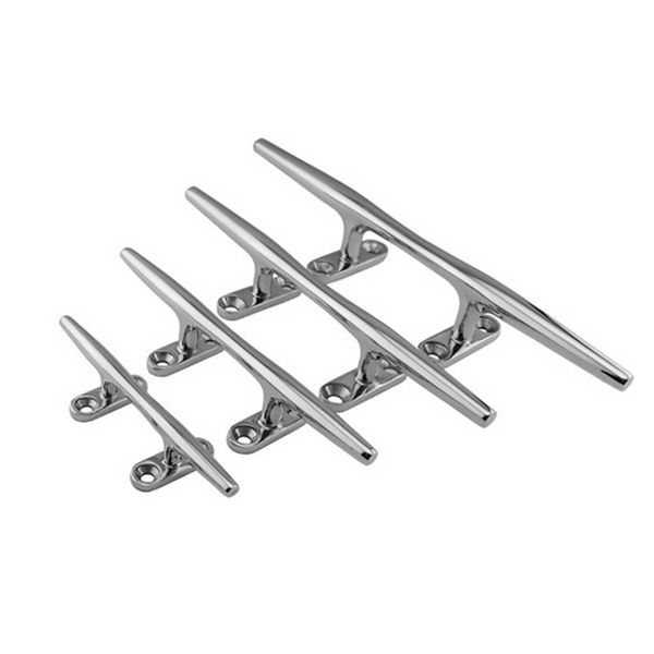 

base boat dock deck rope cleat marine bollard yacht stainless steel 4"/5"/6"/8lock bolt boat accessories marine hardware fo